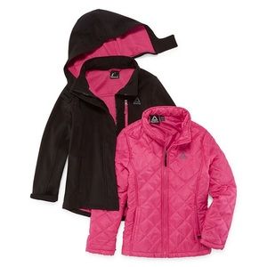 NWT Reebok Heavyweight 3-In-1 System Jacket 10-12